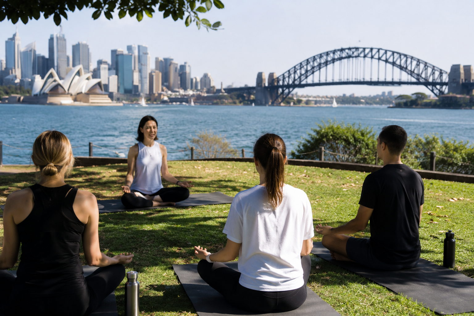 Corporate wellness programs Sydney - team active event